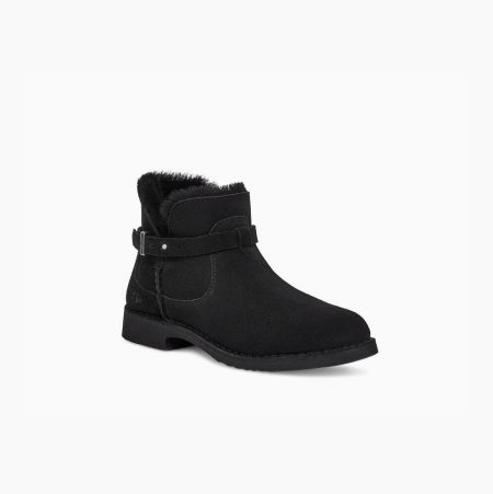 UGG Elisa Black Boots for Women (PGNF81473)